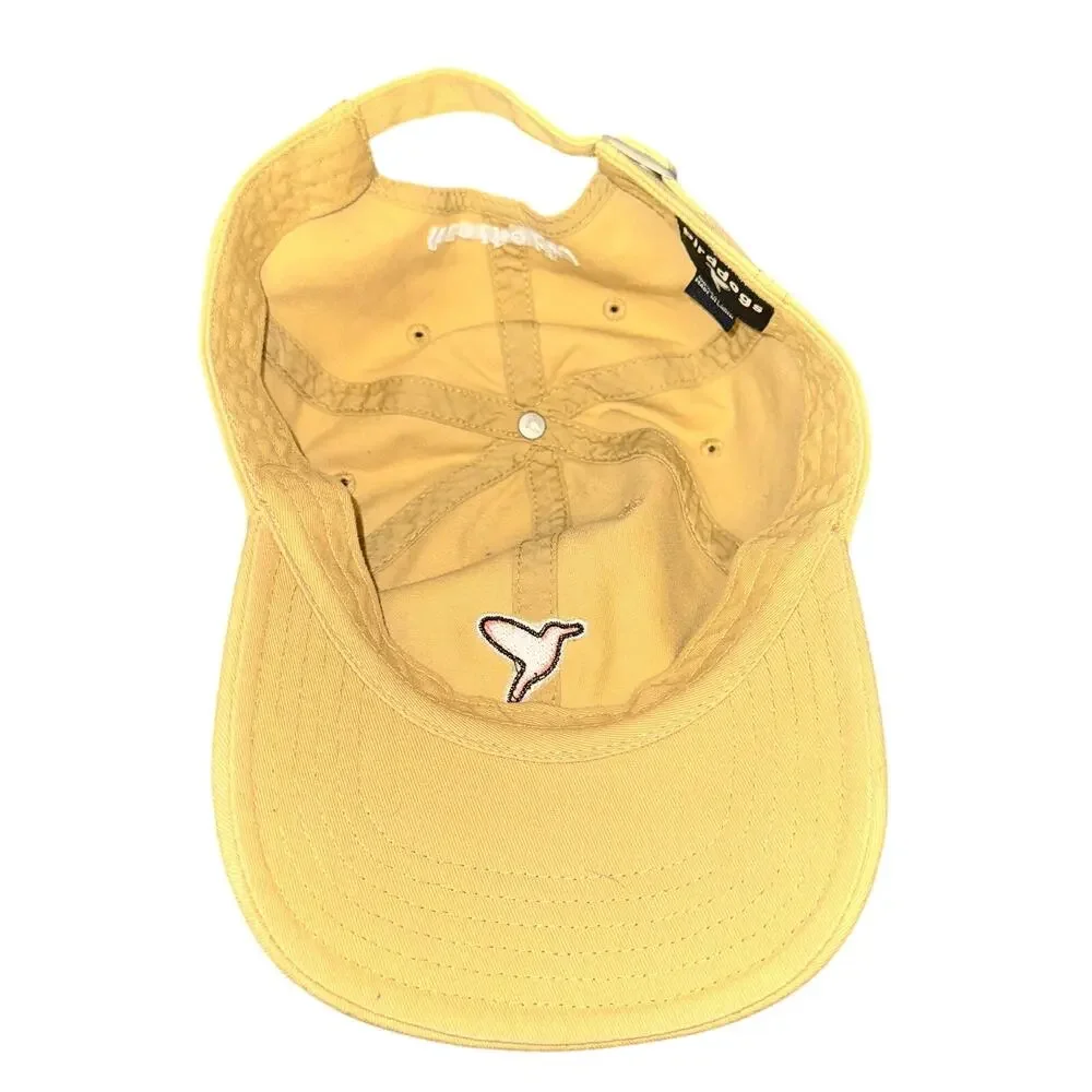 Birddogs Baseball Hat Unisex One Size Beige Canvas Embroidered Logo Adjustable